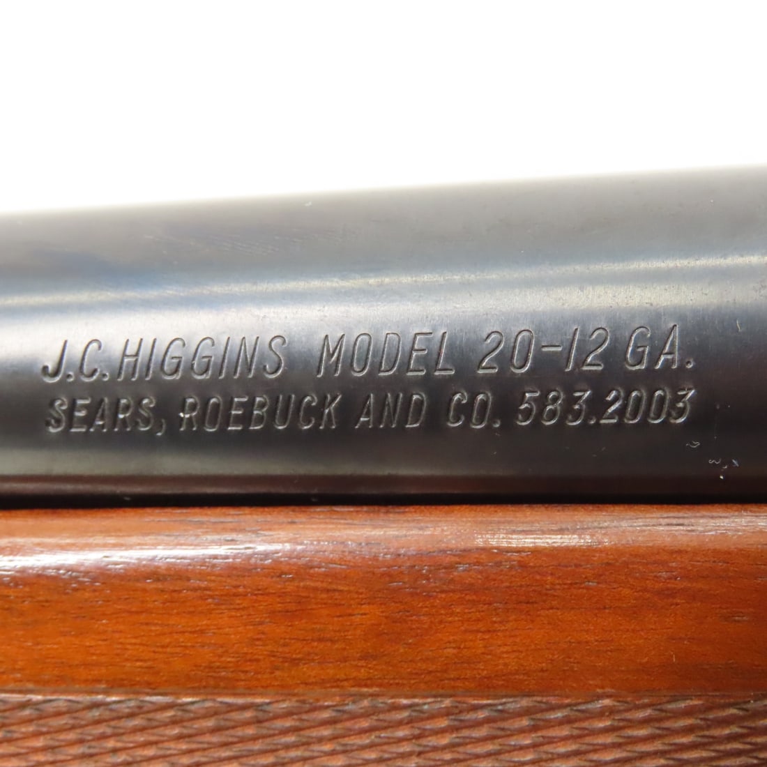 JC Higgins Model 20 12 GA Pump Action Shotgun - 9