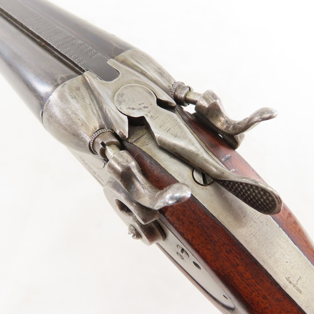 Crescent Arms 16GA SxS Hammer Shotgun - 8