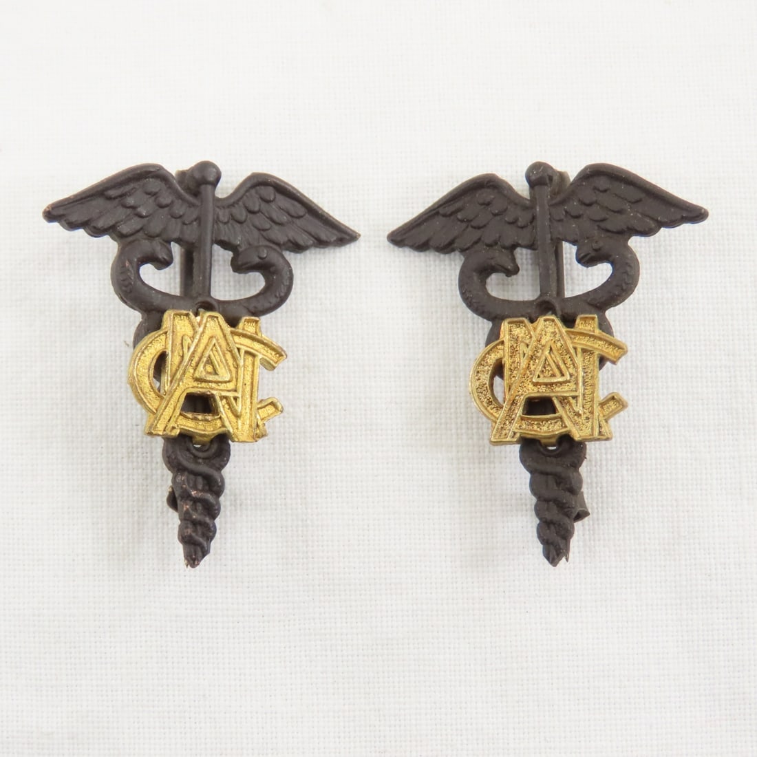 7 SpanAm War Era Medical & Dental Corps Insignia - 2