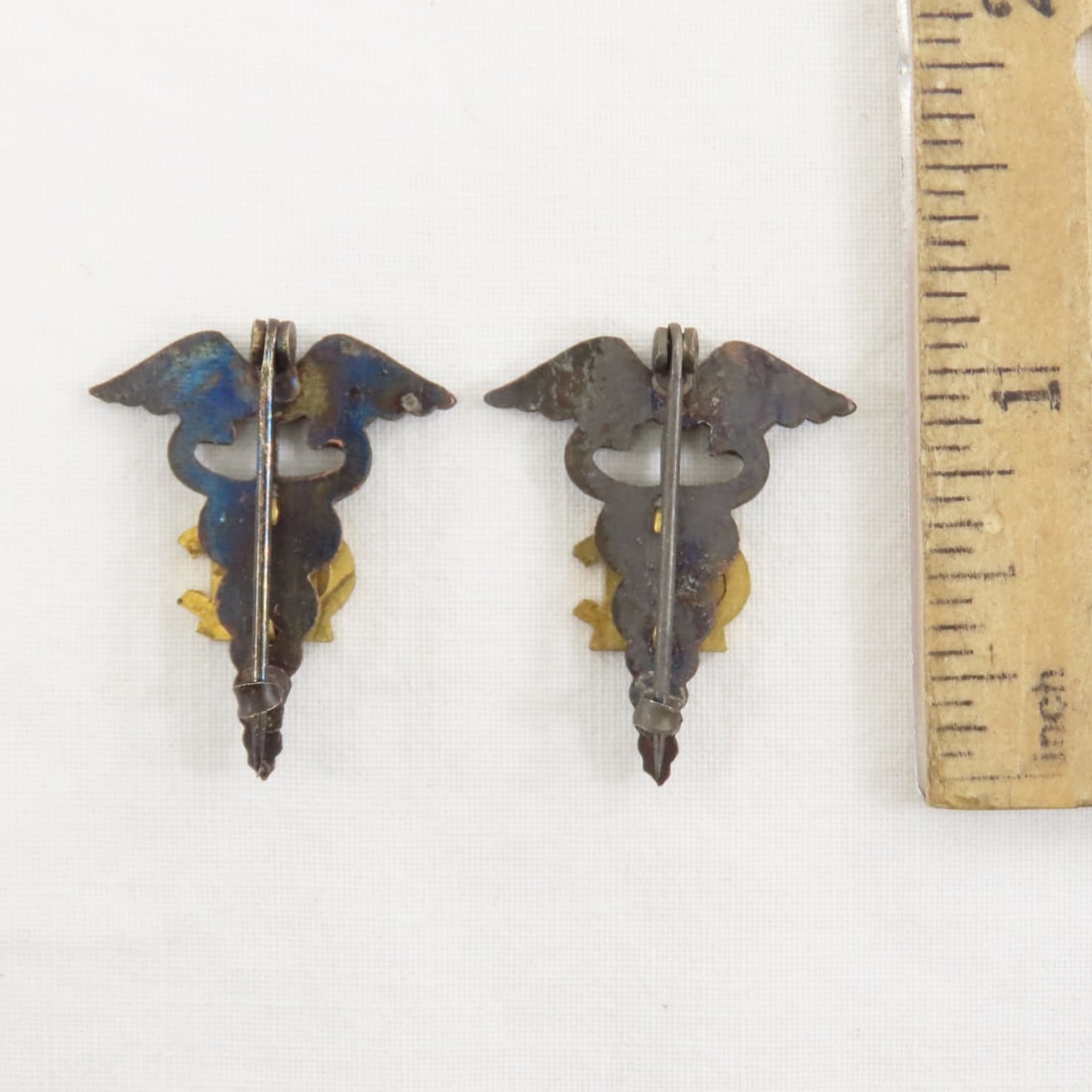 7 SpanAm War Era Medical & Dental Corps Insignia - 3