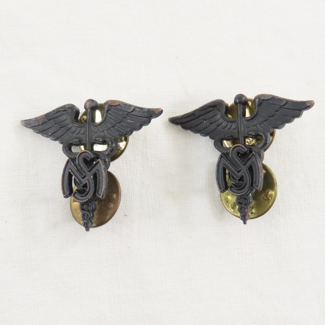 7 SpanAm War Era Medical & Dental Corps Insignia - 4