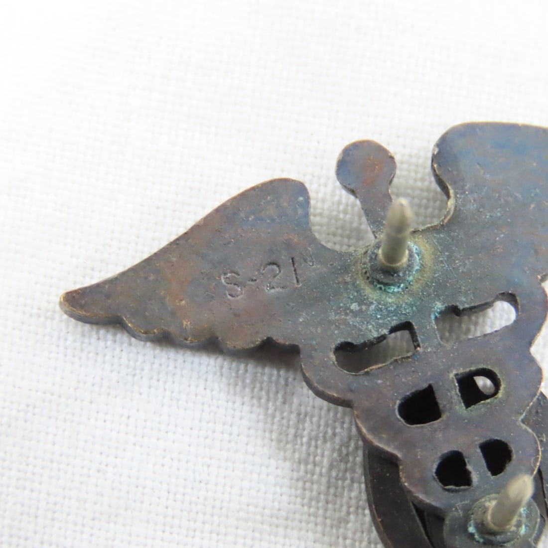 7 SpanAm War Era Medical & Dental Corps Insignia - 6
