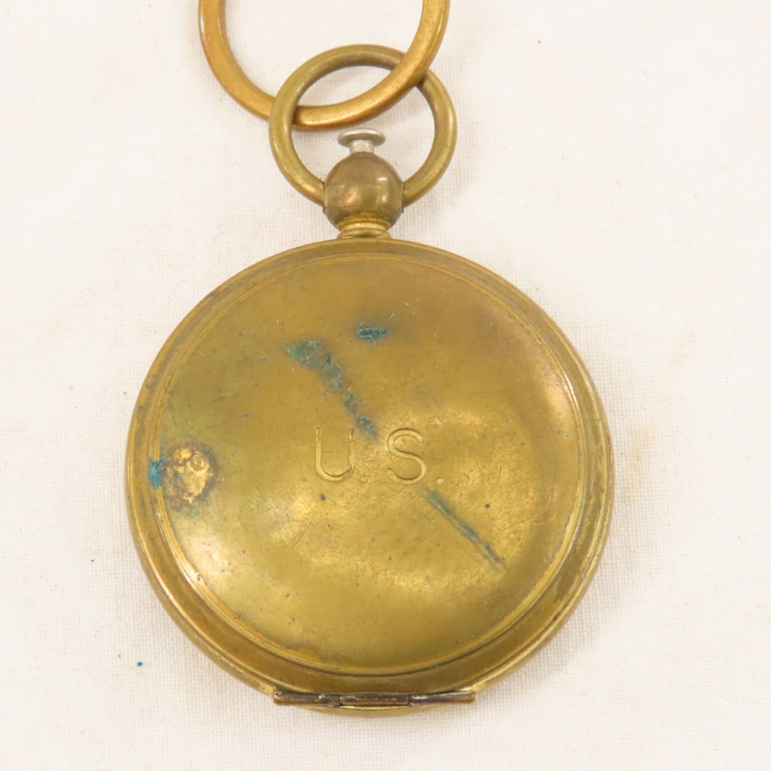US Military Waltham Compass with Chain & Fob - 5