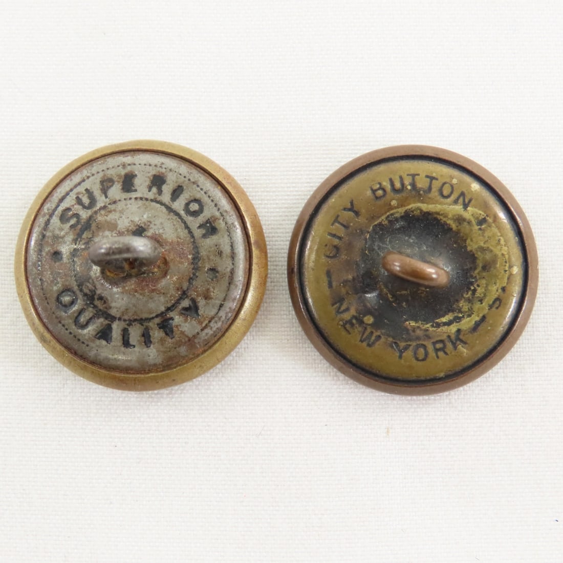 WWI Era US Military Collar Discs, Hat Badge - 5