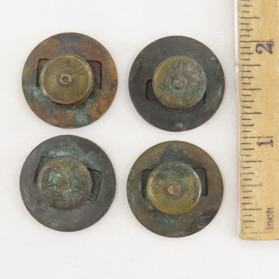 WWI Era US Military Collar Discs, Hat Badge - 7