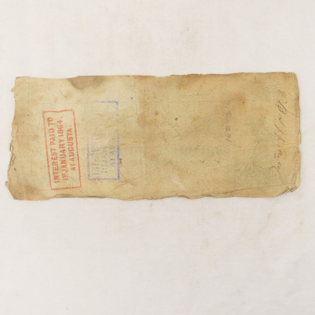 Confederate 1862 Richmond $100 Bank Note T-39 - 4