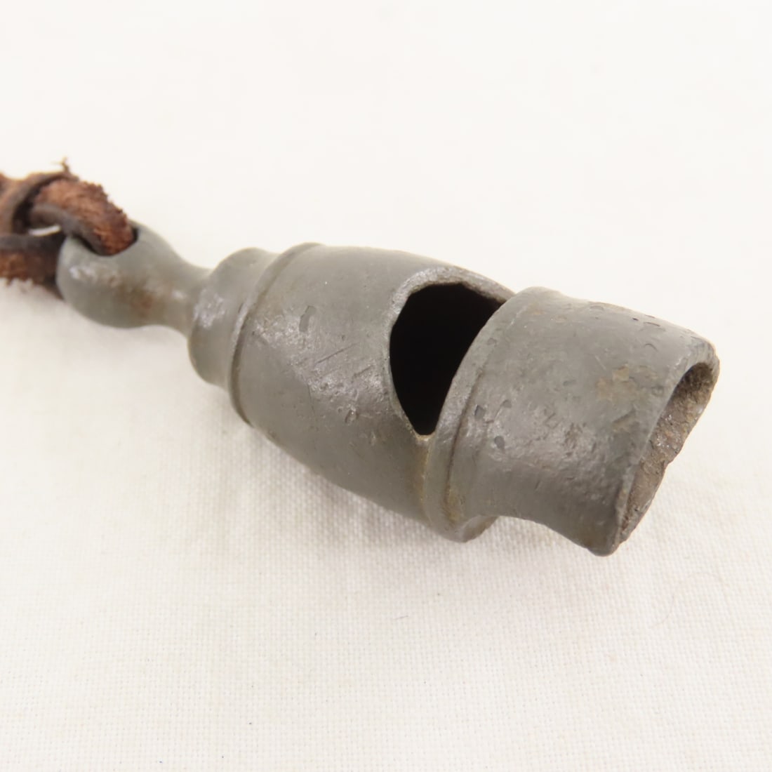 Civil War Era Flask, Police Whistle, Cap Insignia - 10