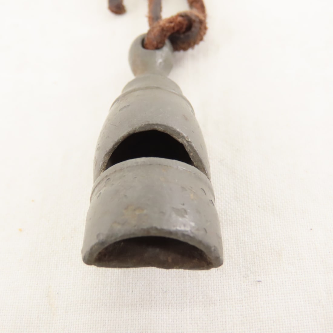 Civil War Era Flask, Police Whistle, Cap Insignia - 12
