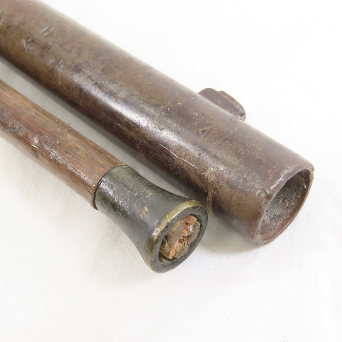 2 Antique Percussion Cap Muzzleloaders- for repair - 10