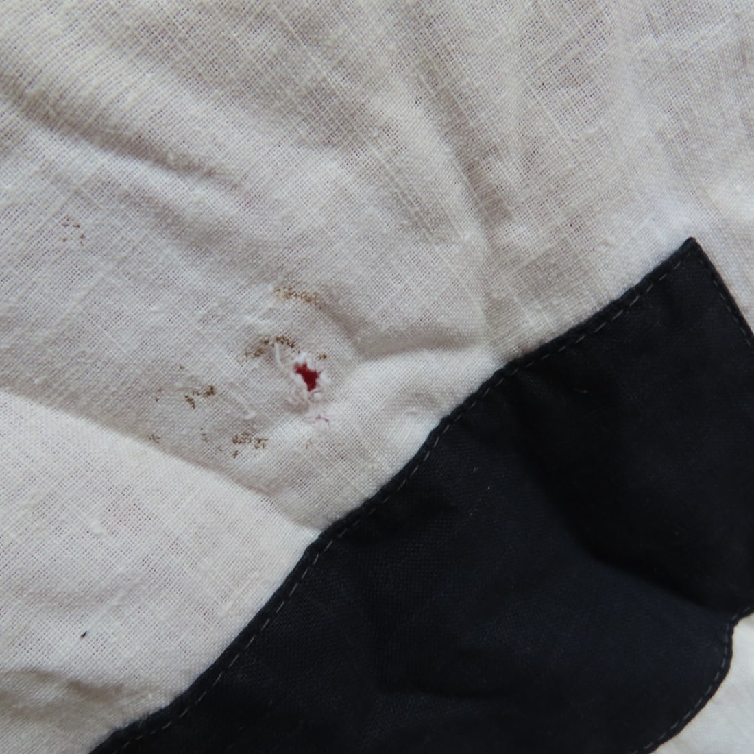 WWII Double Sided German Flag- Damaged - 6