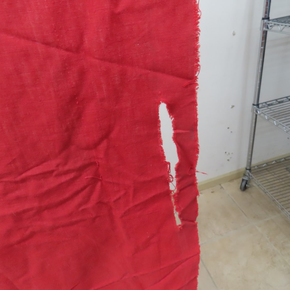 WWII Double Sided German Flag- Damaged - 7