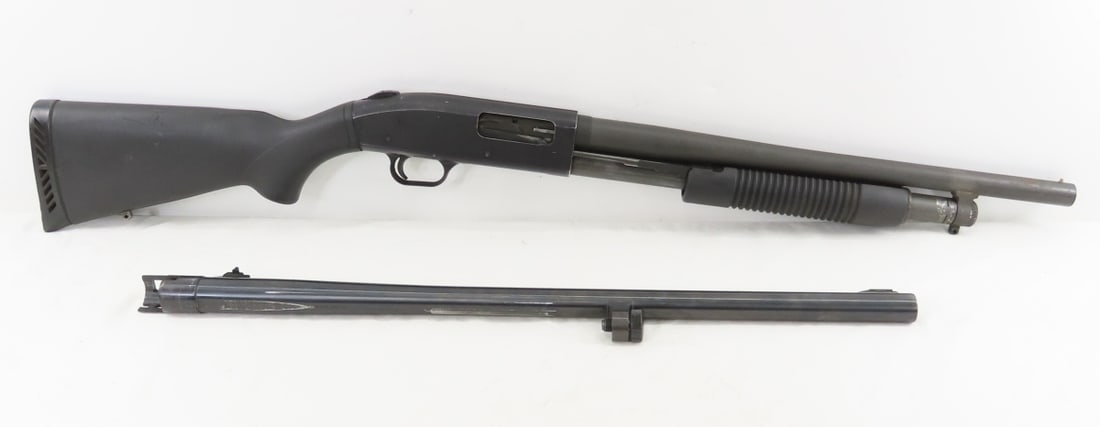 Mossberg 500A 12 GA Shotgun with 2 Barrels (1 of 20)