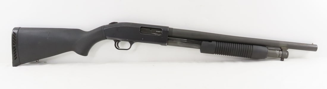 Mossberg 500A 12 GA Shotgun with 2 Barrels - 2
