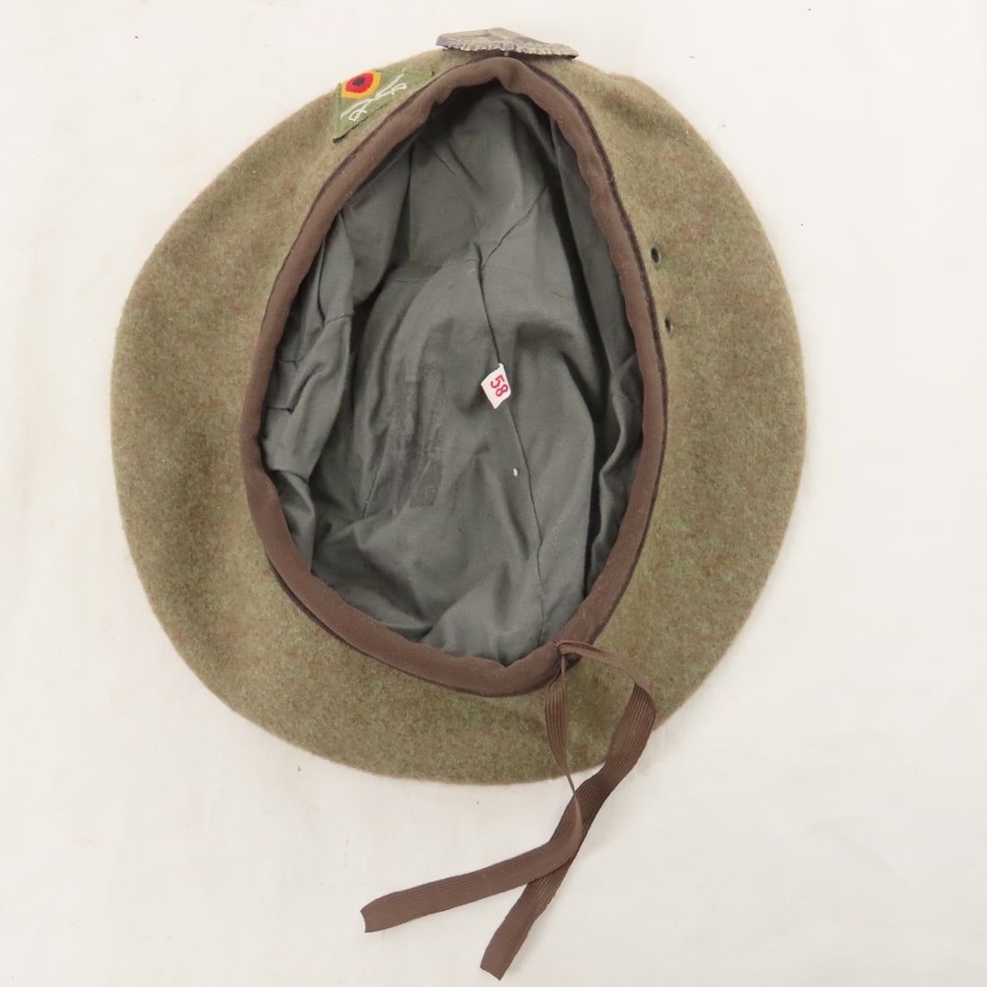 West German Panzer Wool Beret - 8