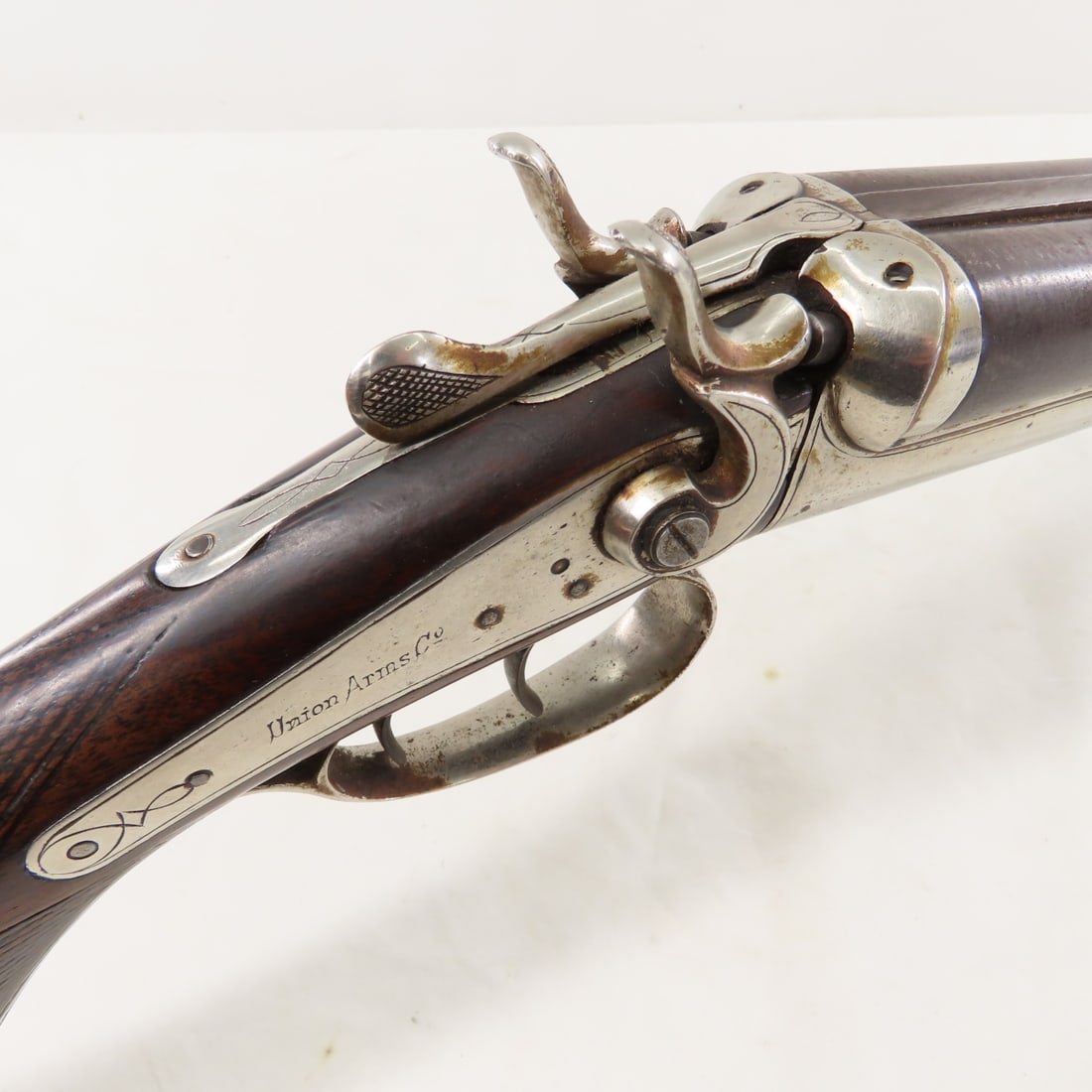 Union Arms Co 16GA SxS Breech Percussion Shotgun - 7