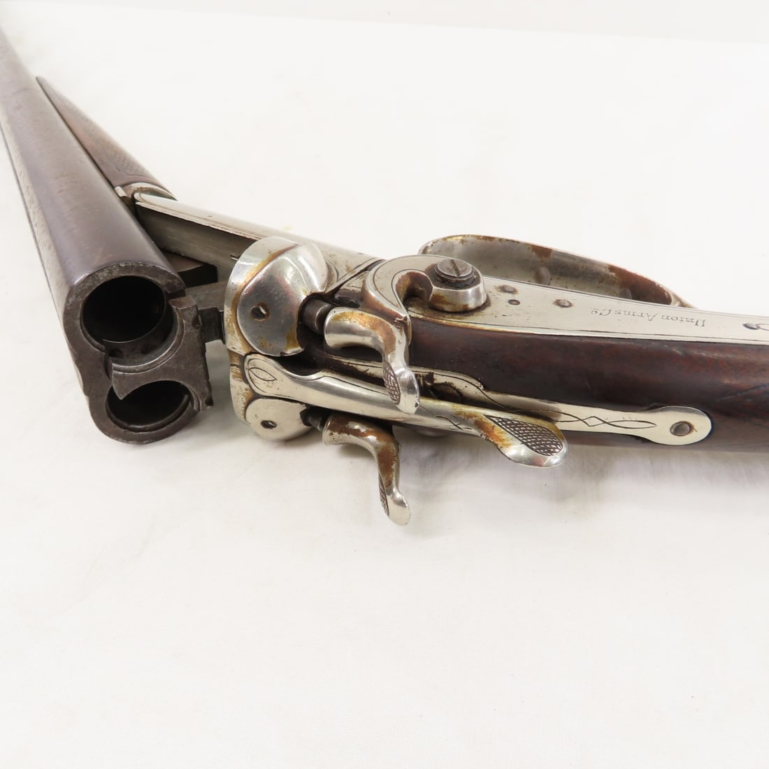 Union Arms Co 16GA SxS Breech Percussion Shotgun - 8