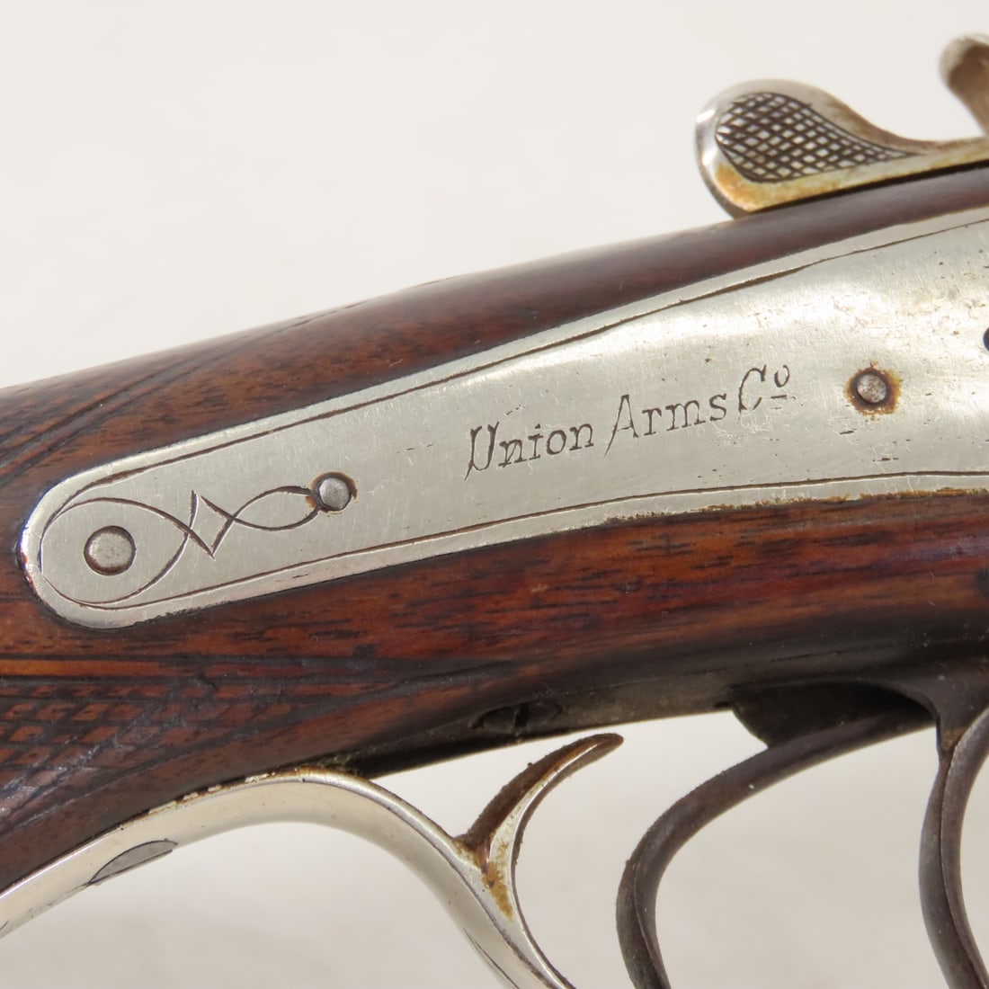 Union Arms Co 16GA SxS Breech Percussion Shotgun - 9