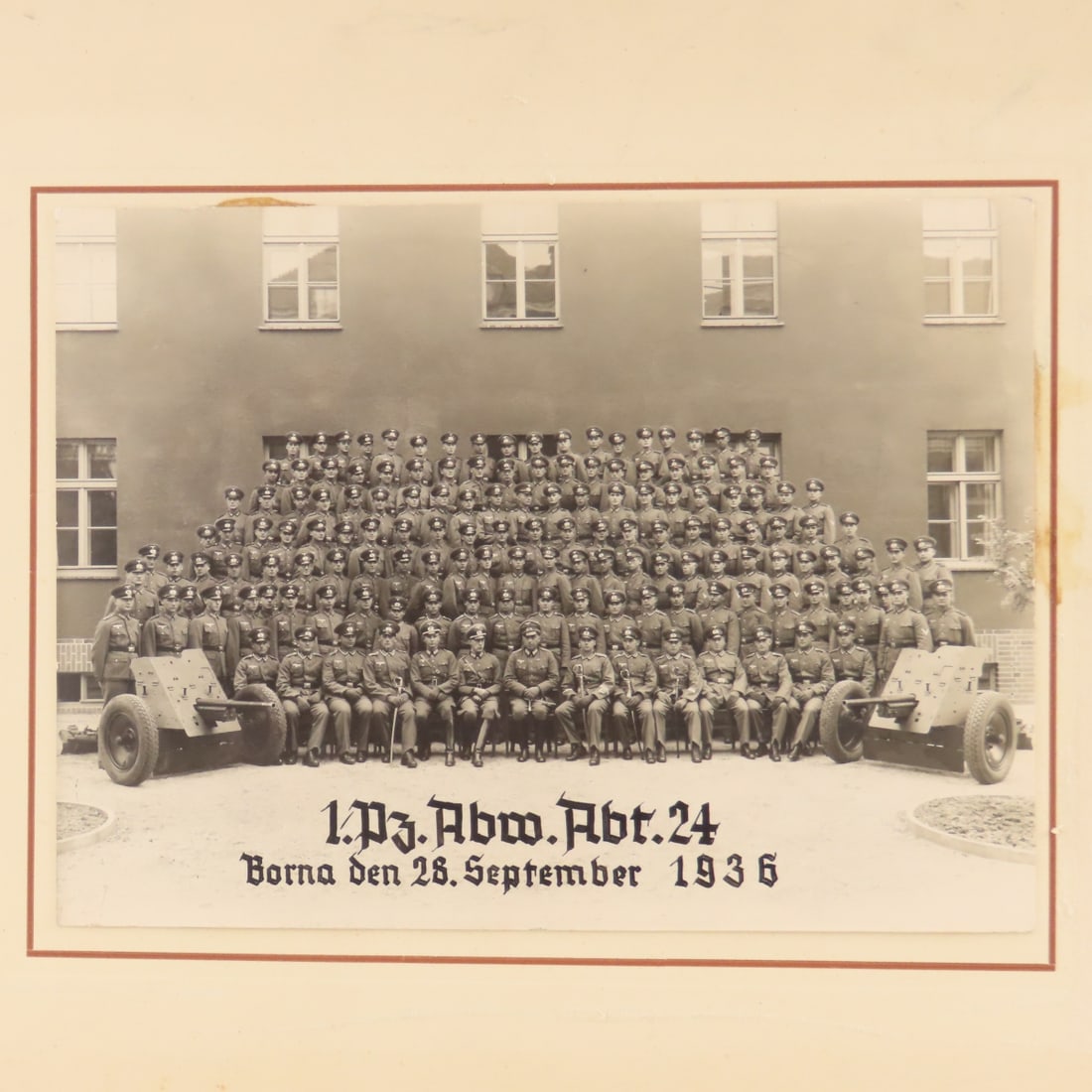 5 German WWII Regimental Photos & 1 Modern - 12