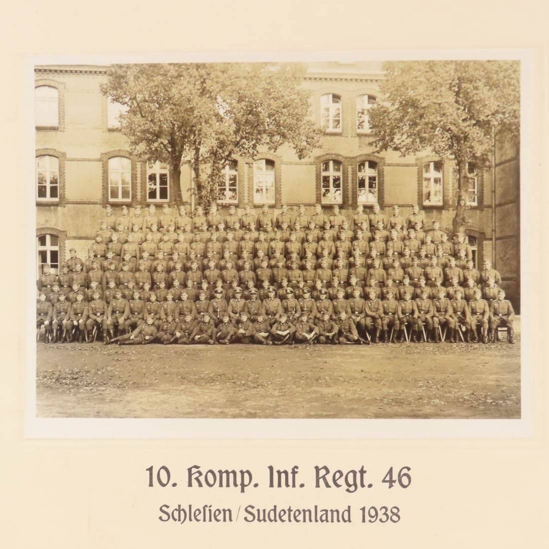 5 German WWII Regimental Photos & 1 Modern - 15