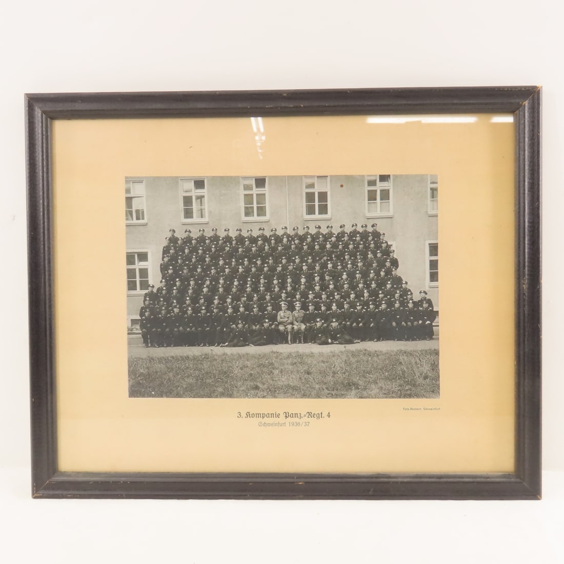 5 German WWII Regimental Photos & 1 Modern - 5