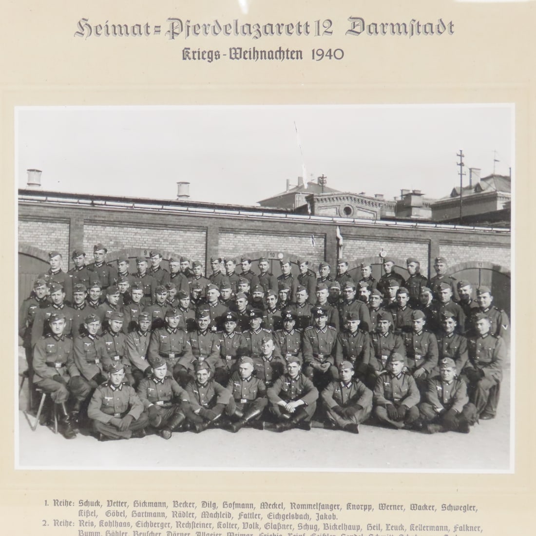 5 German WWII Regimental Photos & 1 Modern - 9