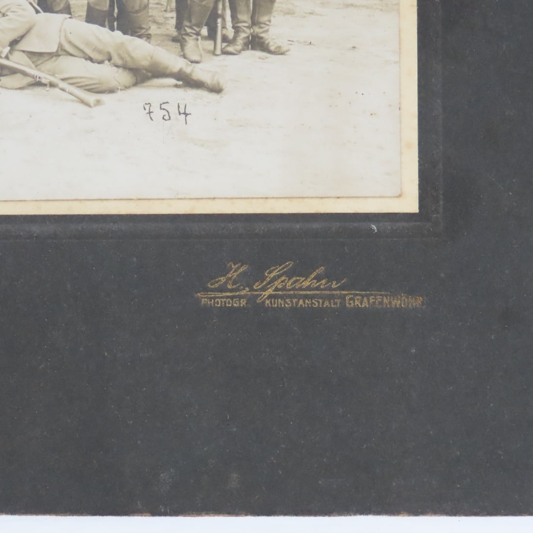 4 German WWI Regimental Photos- 2 Framed - 16