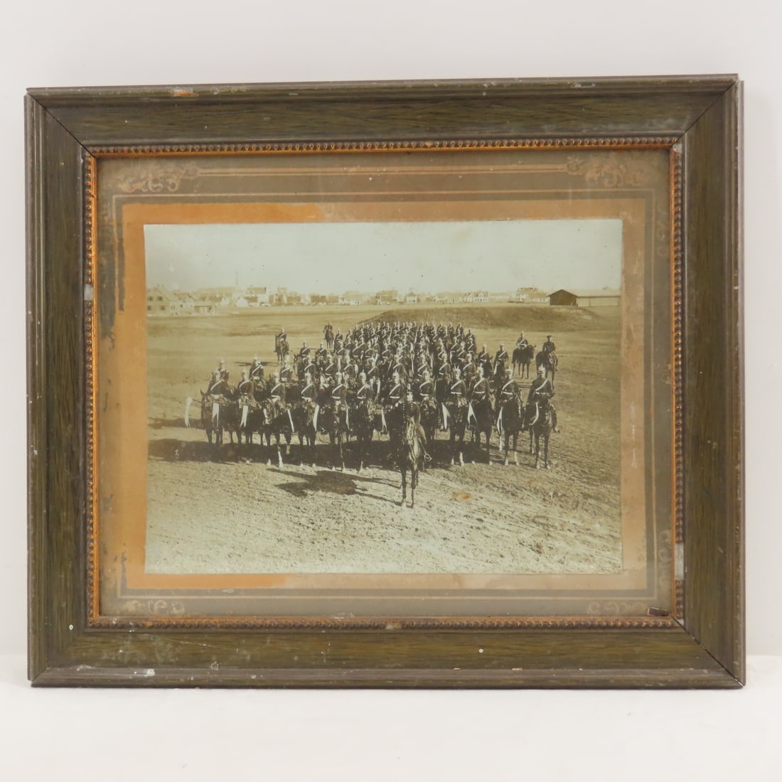 4 German WWI Regimental Photos- 2 Framed - 5