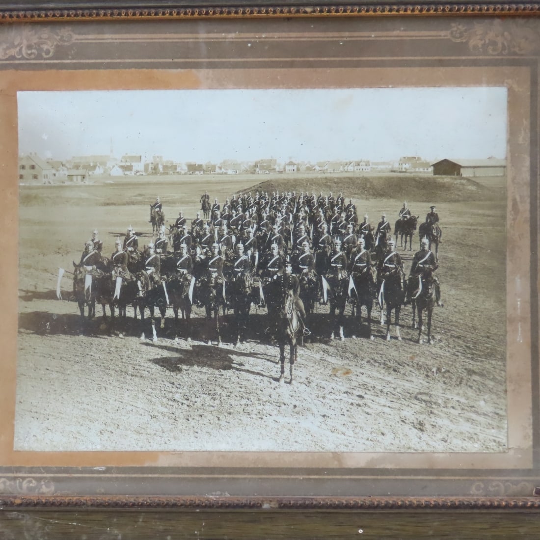 4 German WWI Regimental Photos- 2 Framed - 6