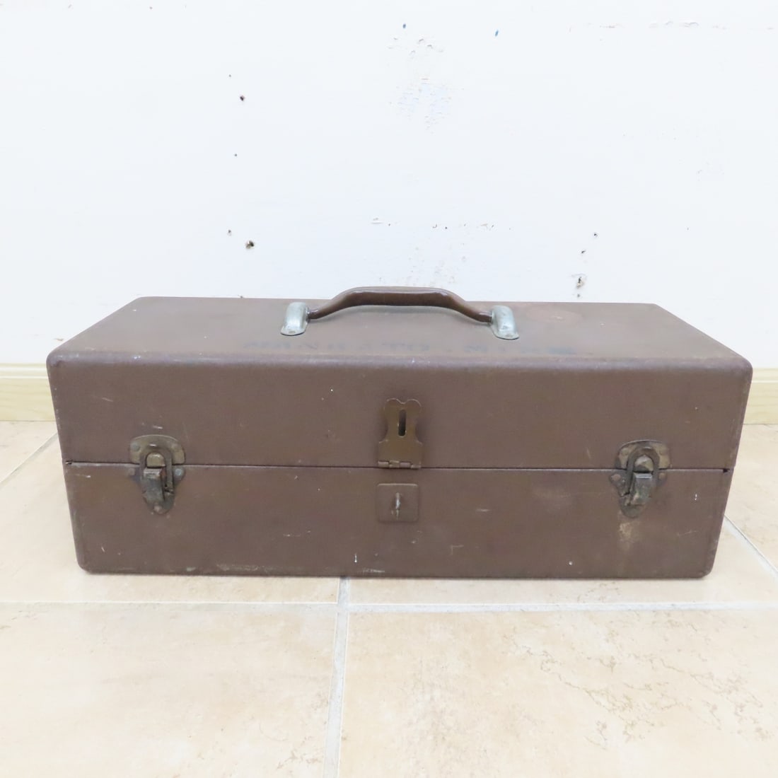 7 Vintage Metal Tackle & Tool Boxes, Empty - 2