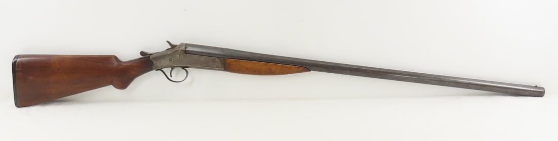 Palmetto Arms 12GA Break Action Shotgun: Palmetto Arms 12GA Break Action Shotgun - trade gun by Hopkings & Allen for Edward K Tyron Company of Philadelphia early 1900's. SN# 475 BH, 30" barrel marked "high pressure compressed steel barrel an