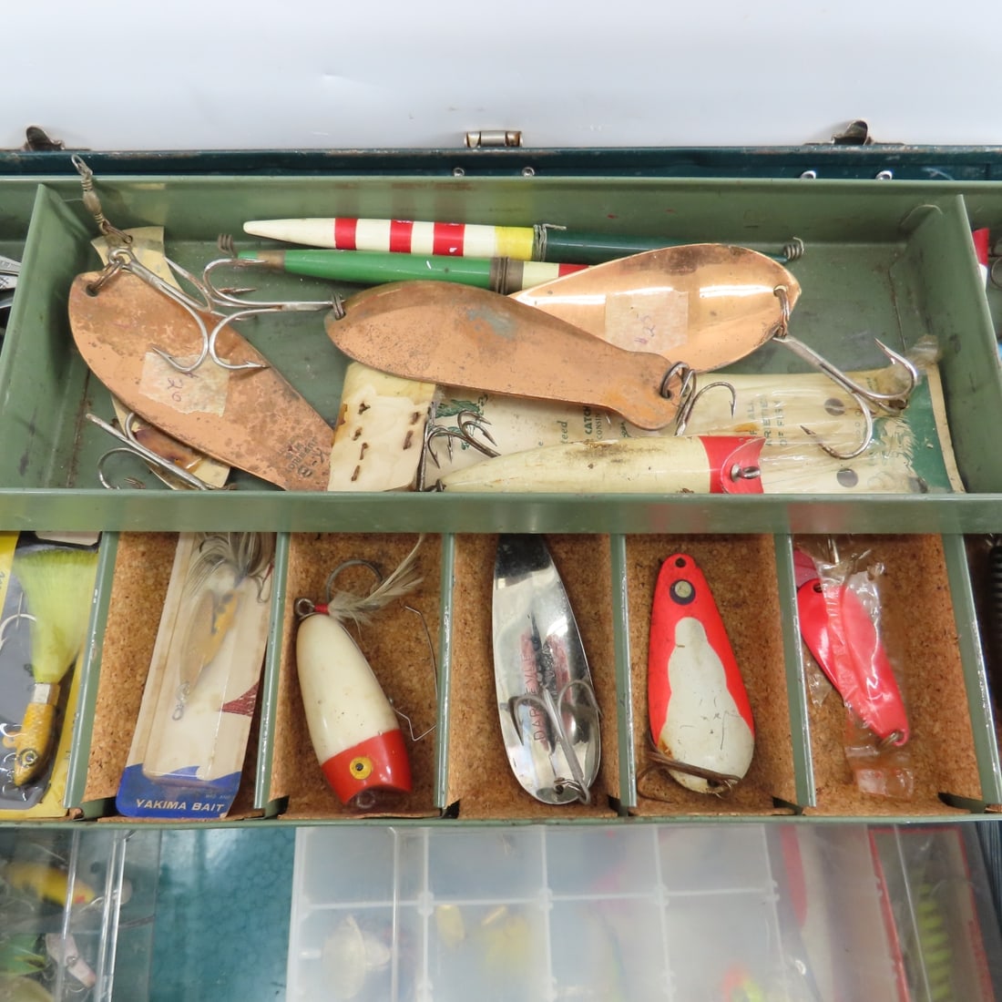 Walton Grip Loc Tackle Box full of Lures & Gear - 3