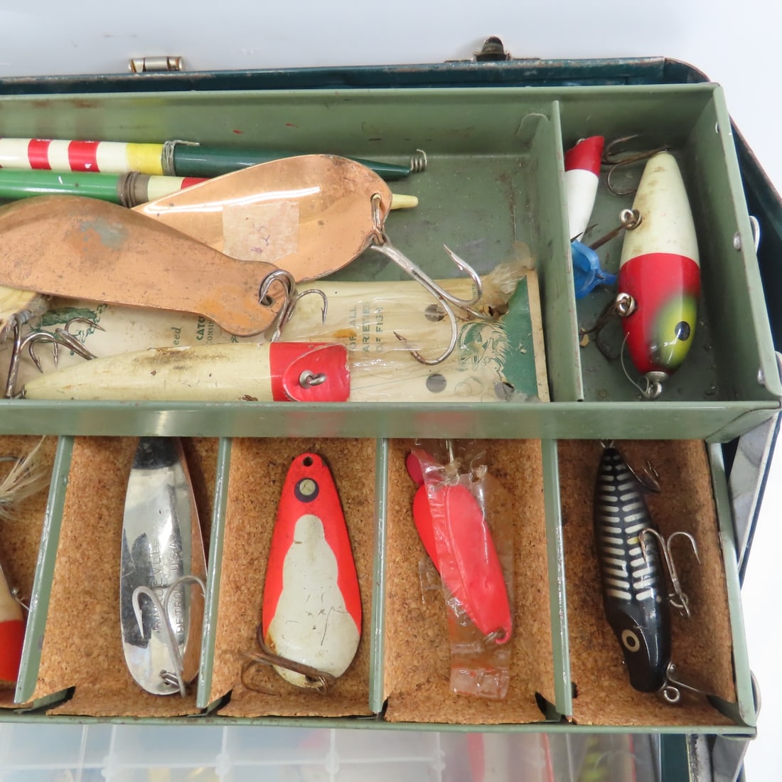 Walton Grip Loc Tackle Box full of Lures & Gear - 4