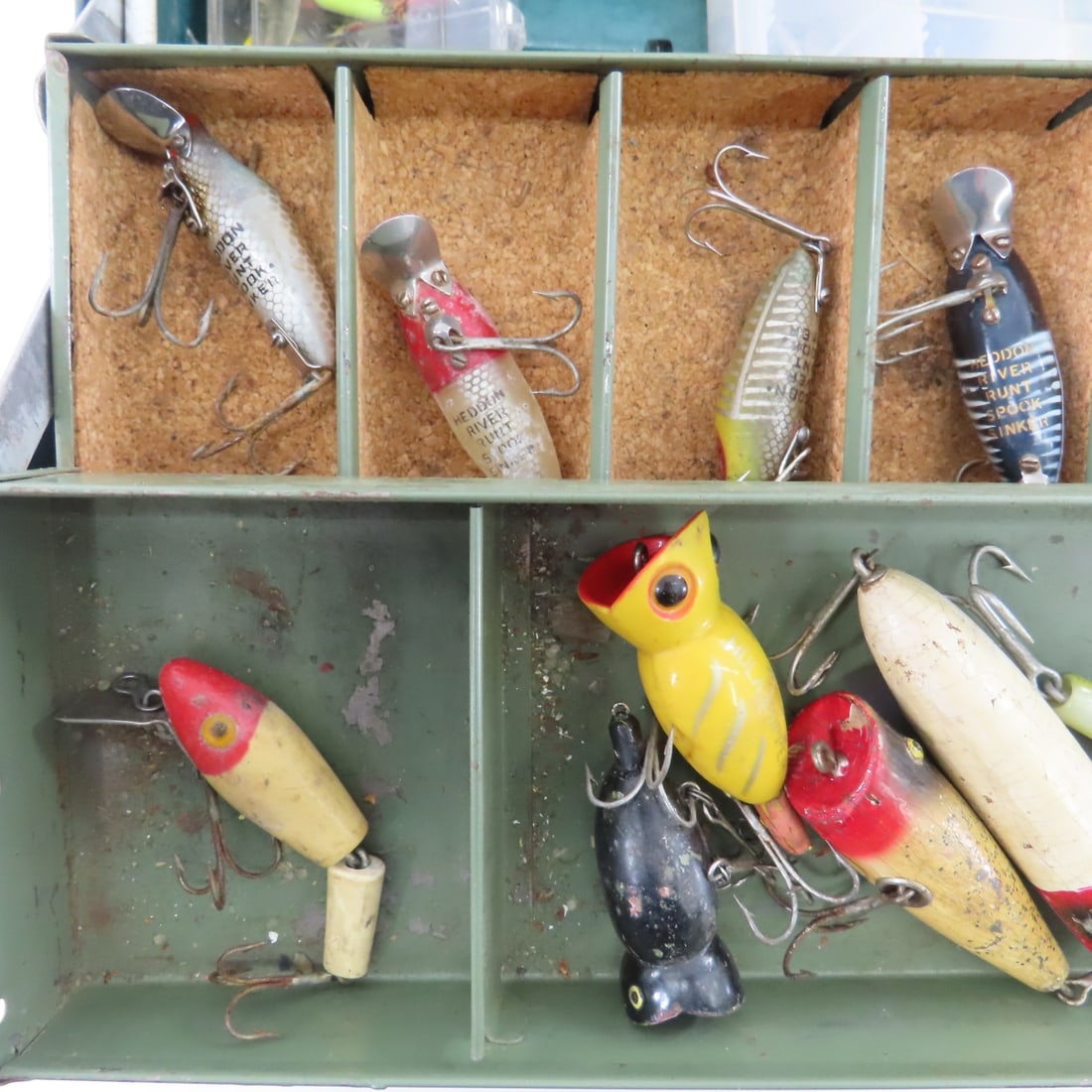Walton Grip Loc Tackle Box full of Lures & Gear - 5