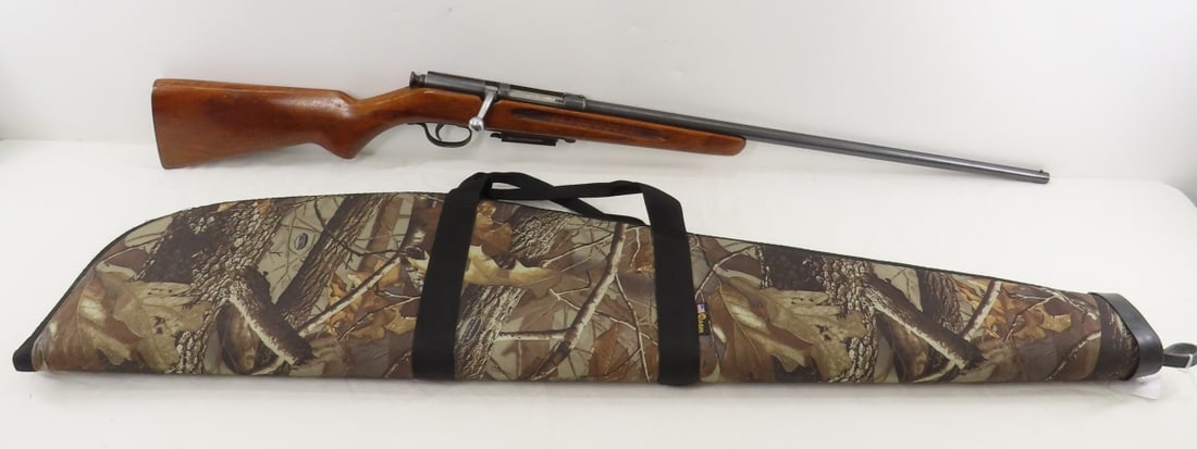 Ranger Sears House Brand .410 Bolt Action Shotgun: Ranger Sears House Brand .410 Bolt Action Shotgun - NVSN, Savage/Stevens or Marlin, 2 1/2" chamber, 24" barrel with front bead sight, removable magazine, wood pistol grip stock with finger grooves and