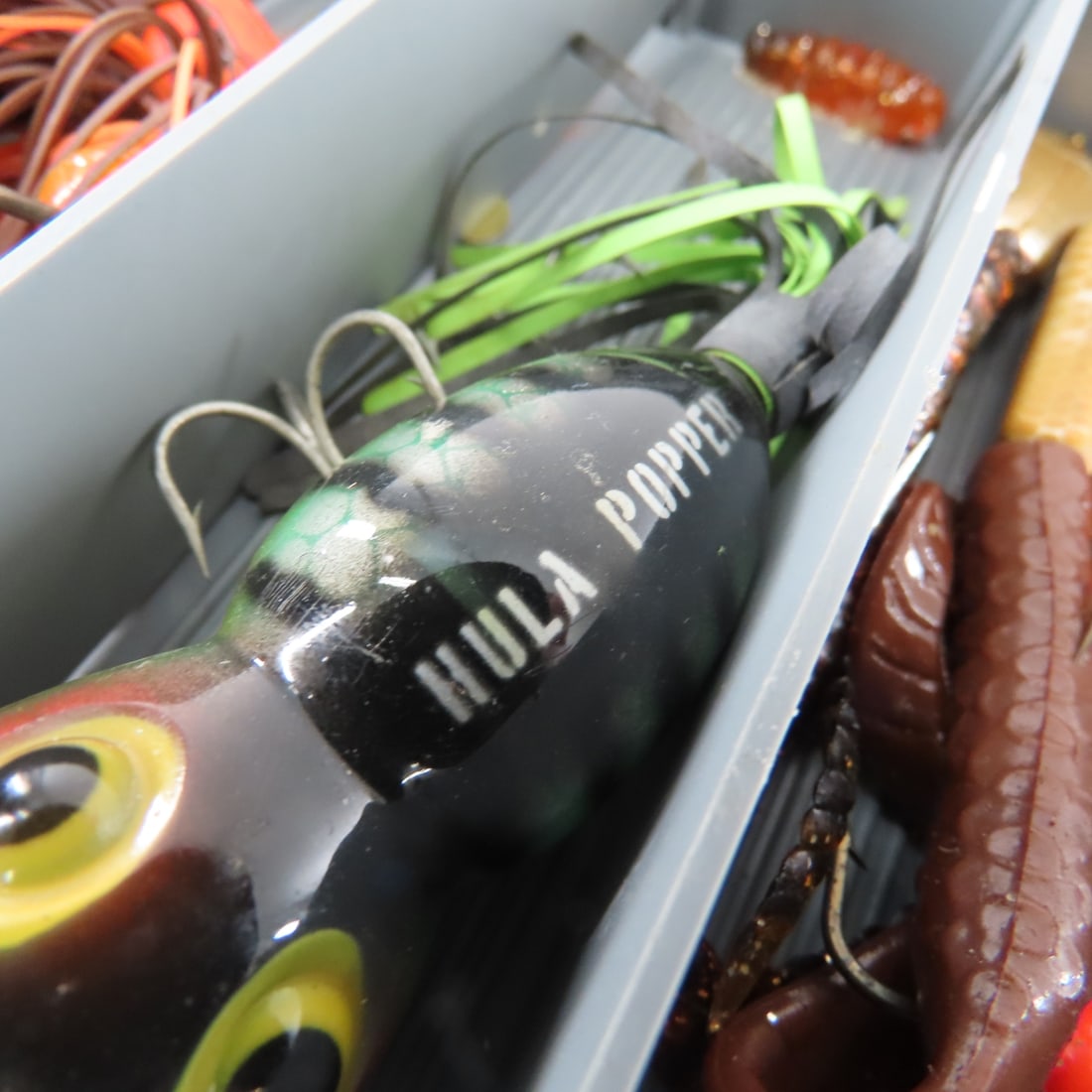Plano Plastic Tackle Box with Lures & Gear - 19