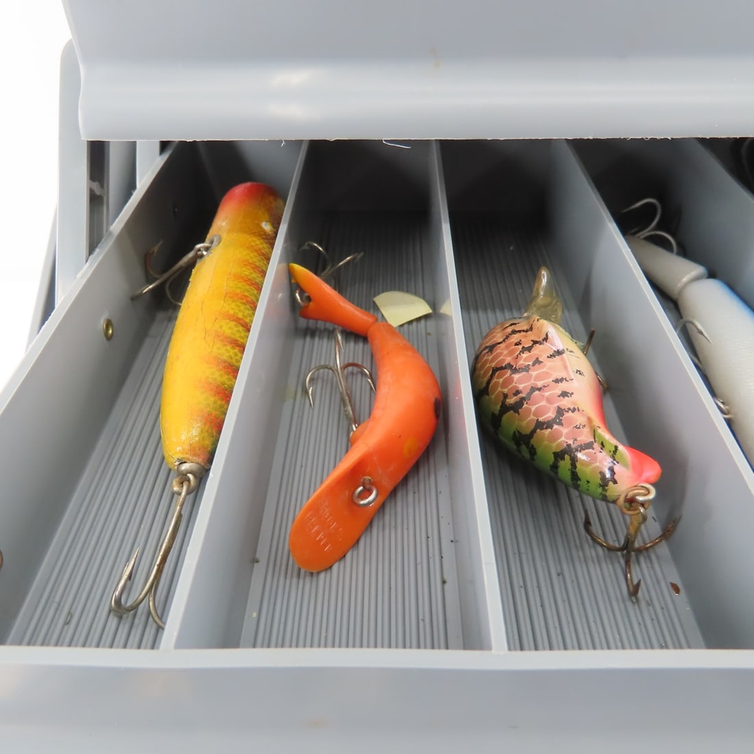 Plano Plastic Tackle Box with Lures & Gear - 5