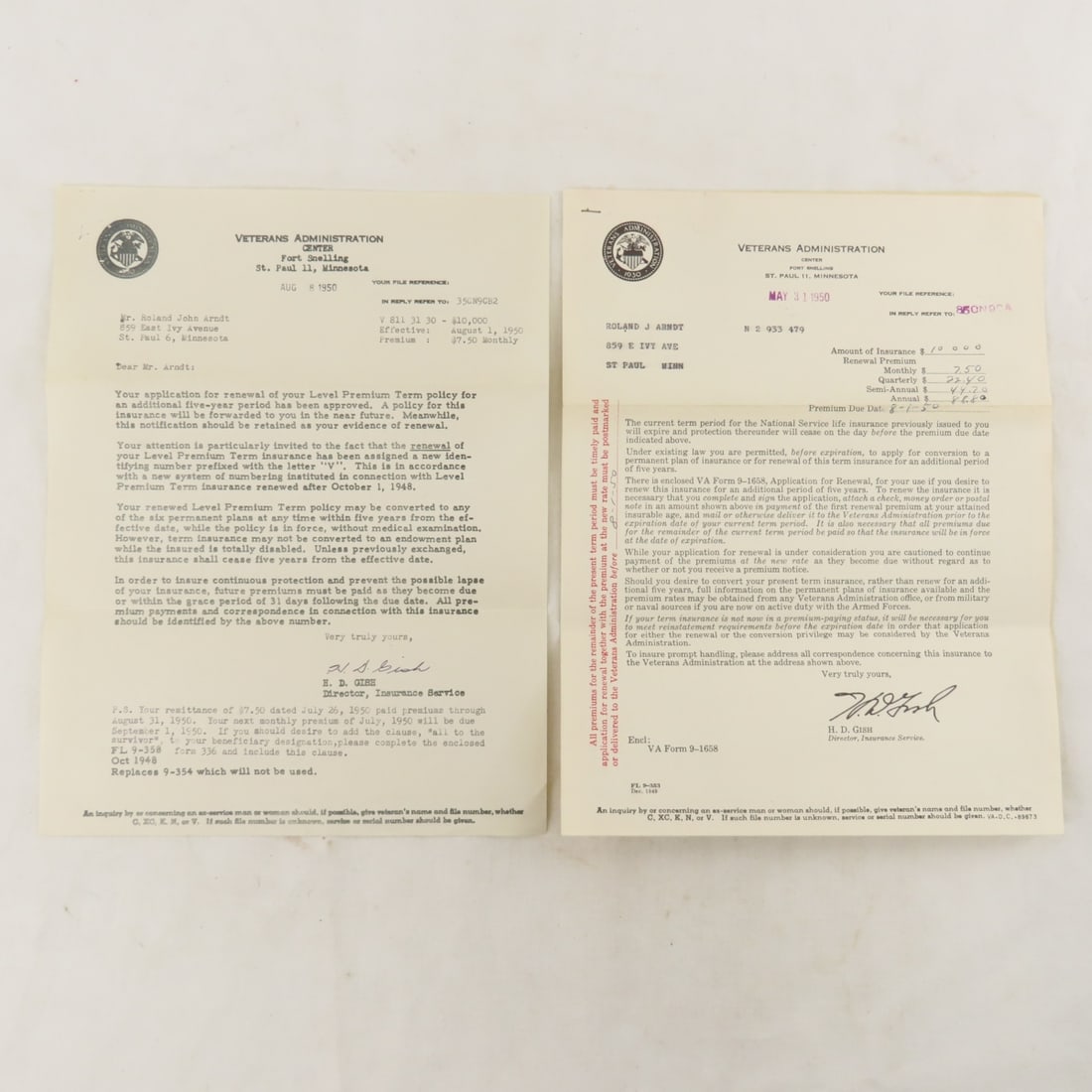 WWII Soldier Letters To and From Home - 10