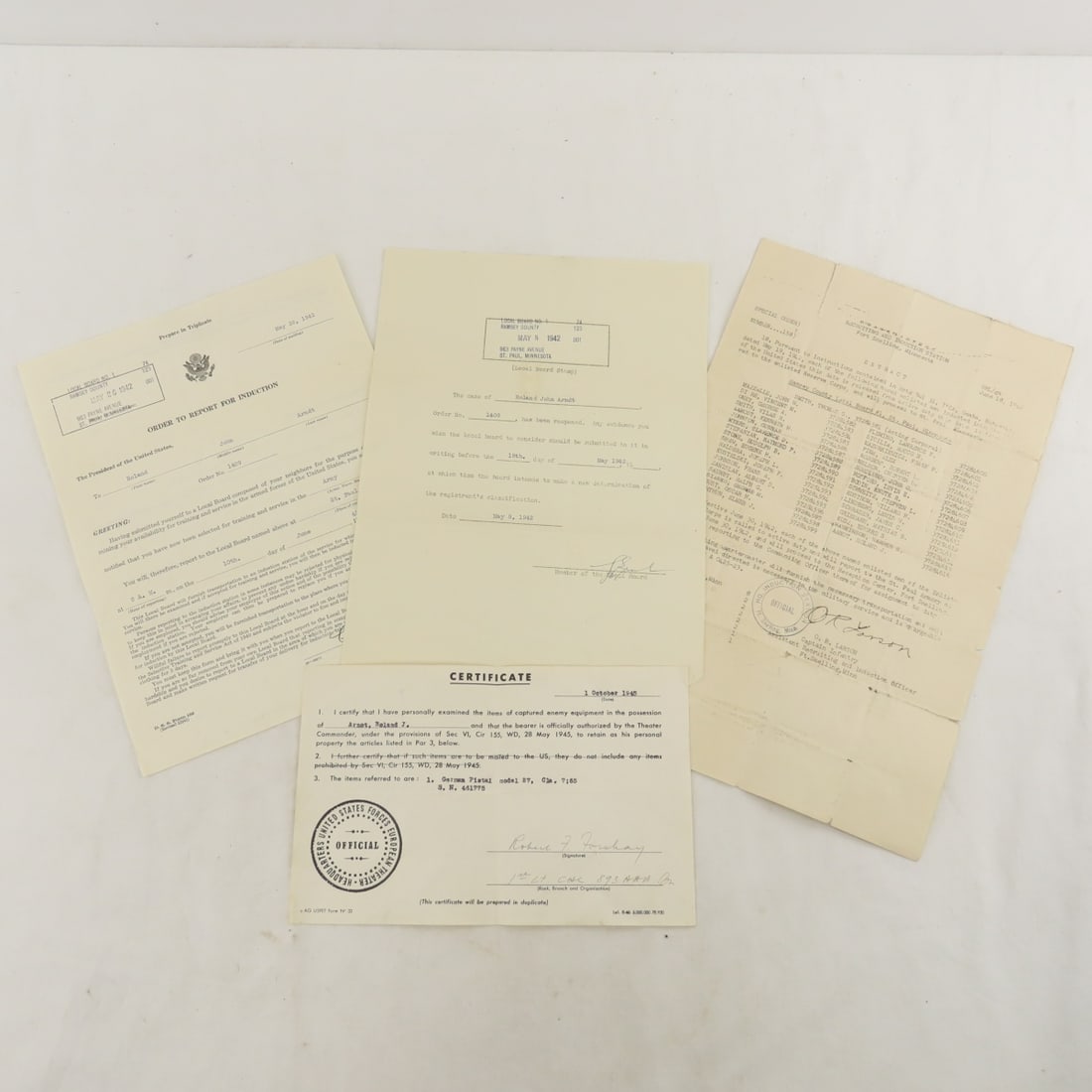 WWII Soldier Letters To and From Home - 13