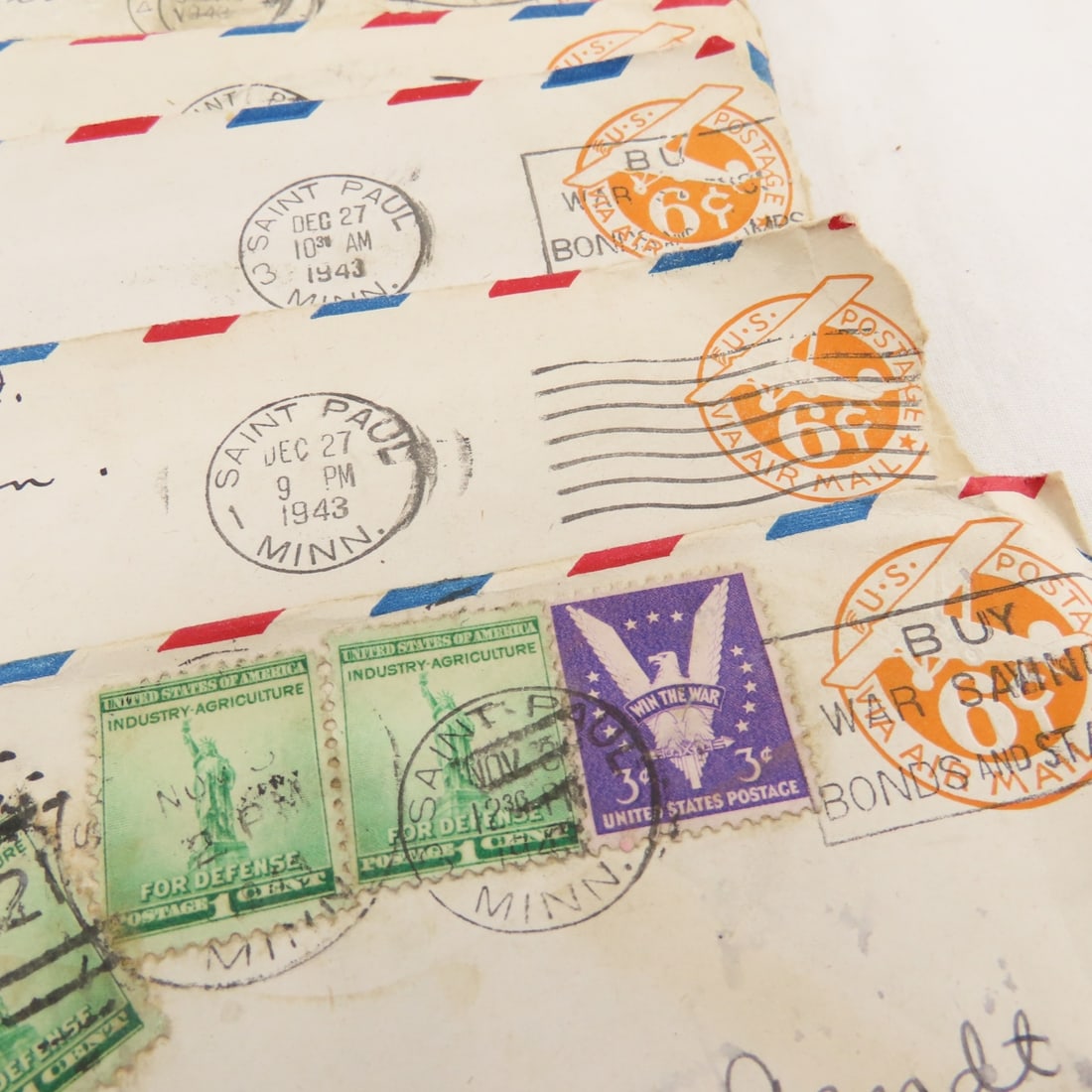 WWII Soldier Letters To and From Home - 16