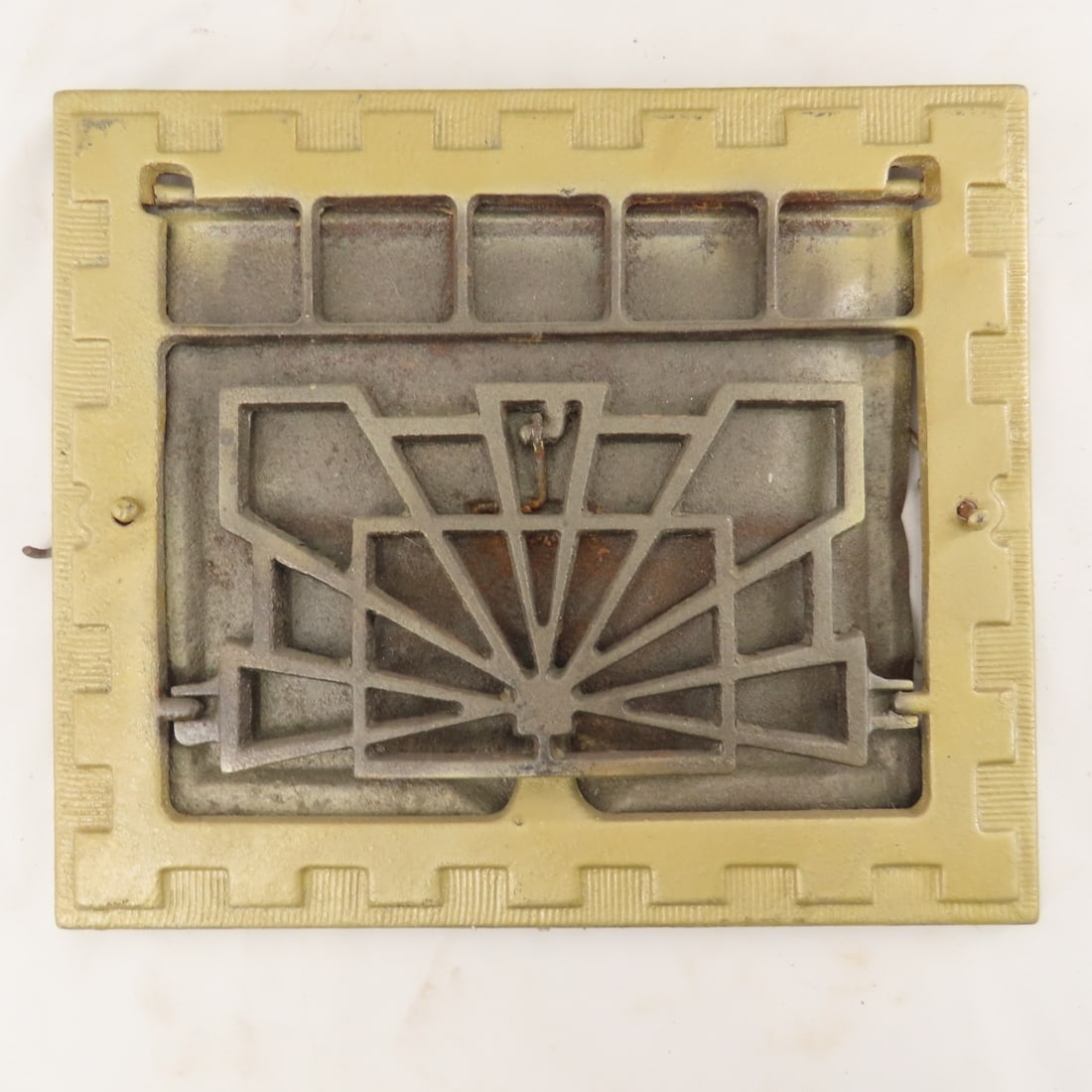 Antique Cast Metal Register Grates, Floor Grates - 2