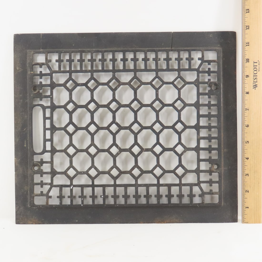 Antique Cast Metal Register Grates, Floor Grates - 9