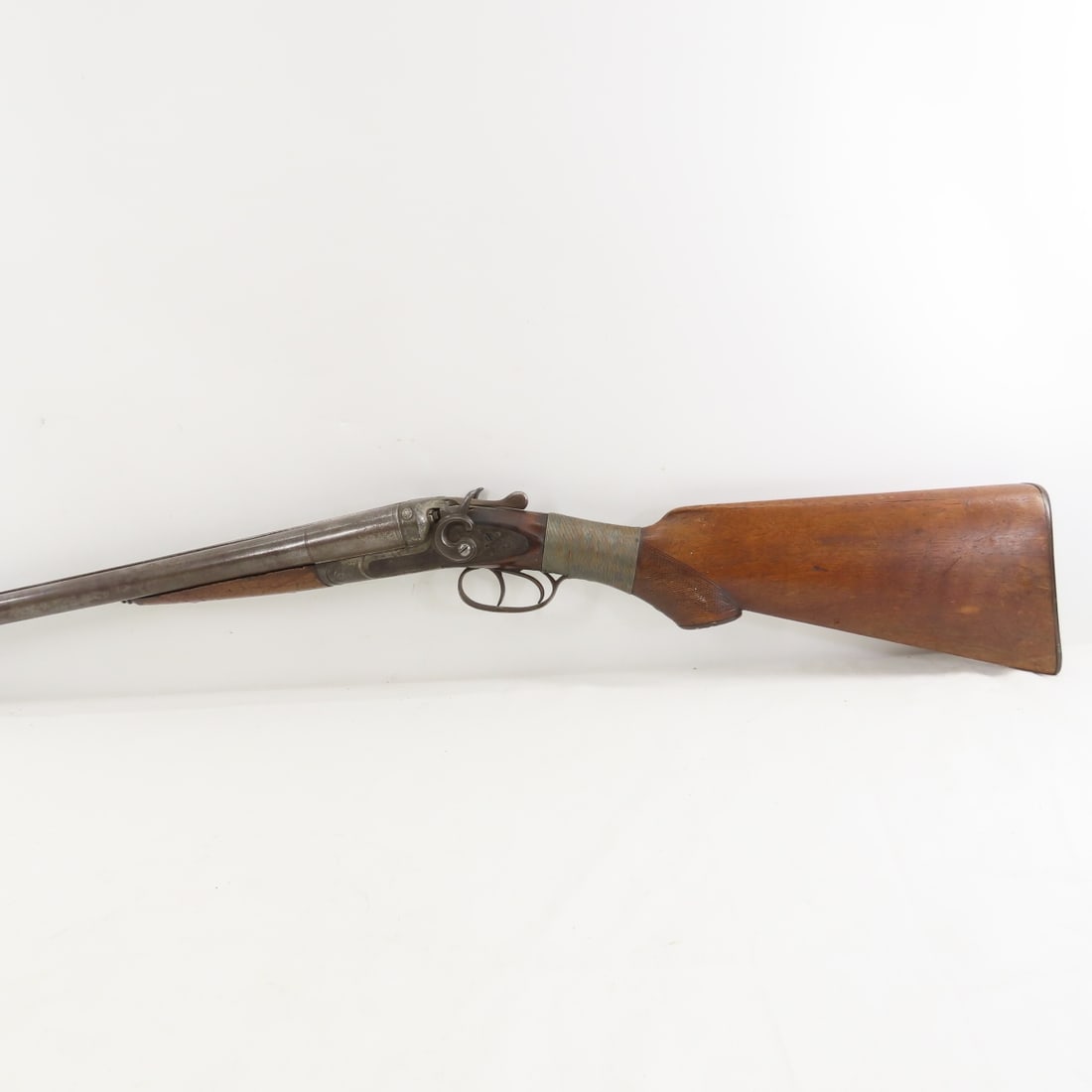 2 Antique Side by Side Shotguns- Repaired - 7