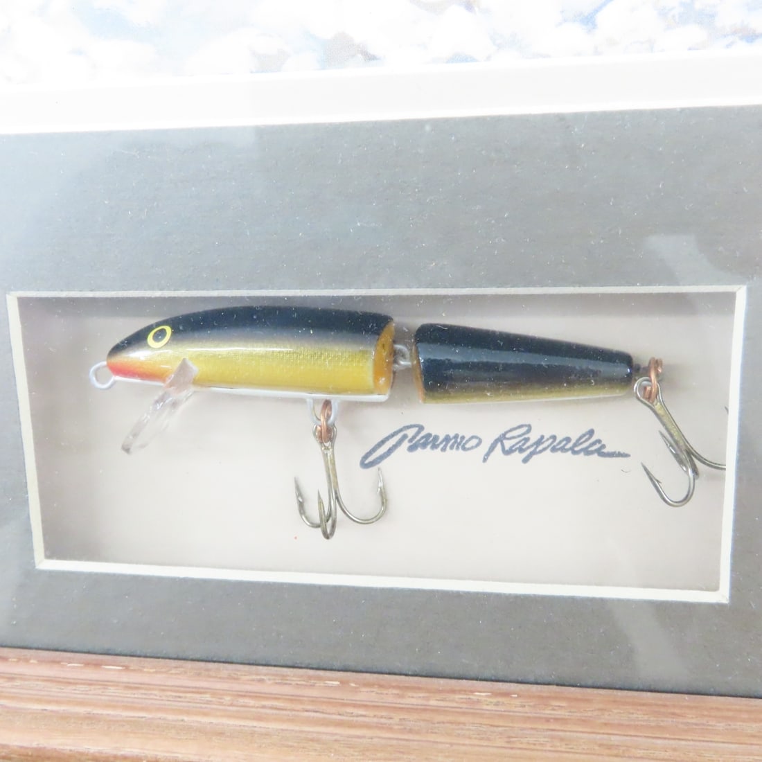 Framed Rapala Artwork, Wood Boxes, Tin & More - 4