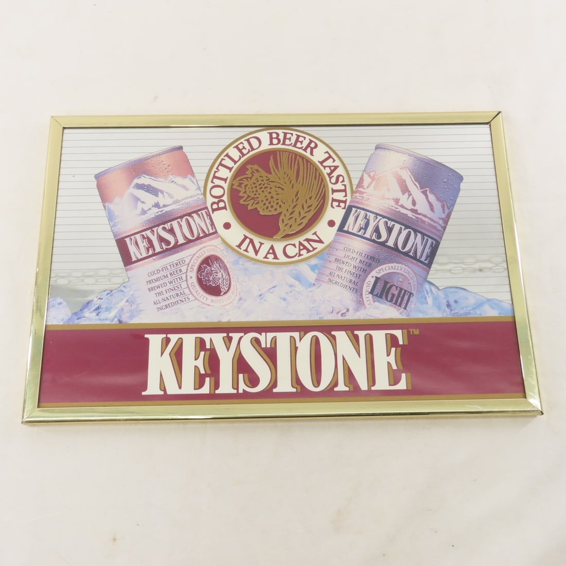 Vintage Laird's, Stroh's & Keystone Beer Mirrors - 6