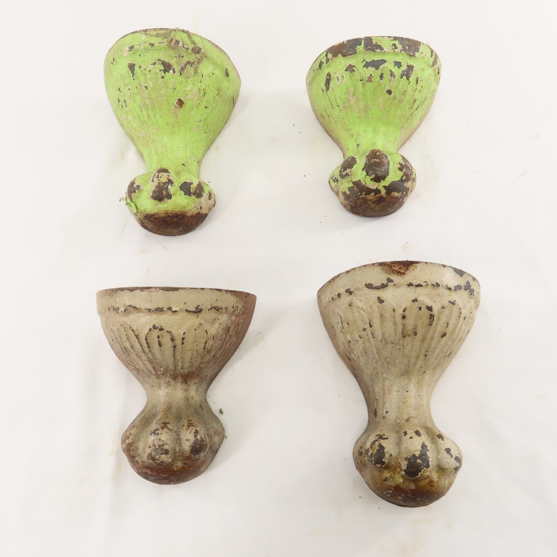 Antique Cast Iron Bathtub Feet set of 4 & more - 7