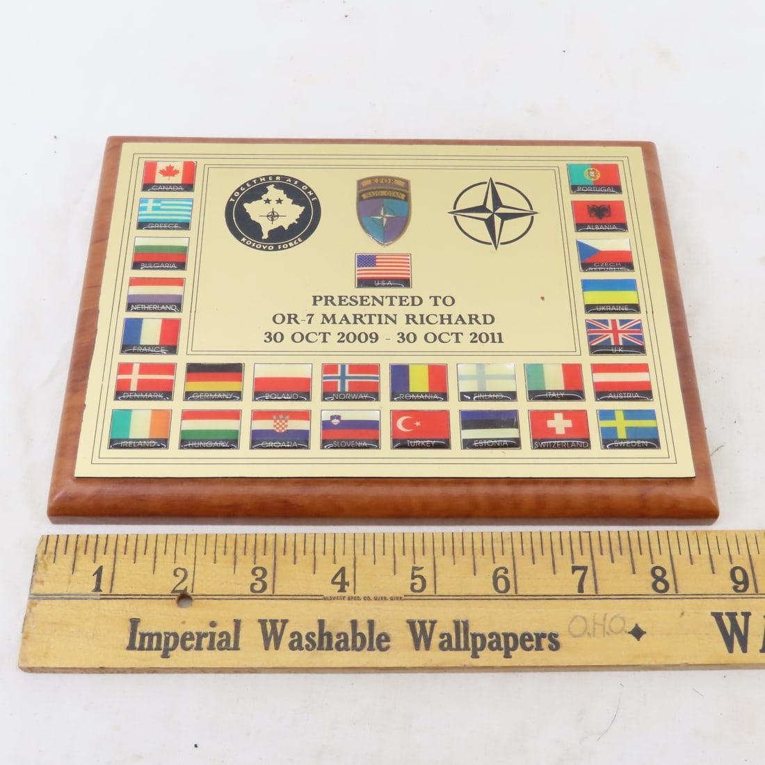 Richard Martin Framed Military Certificates & More - 13