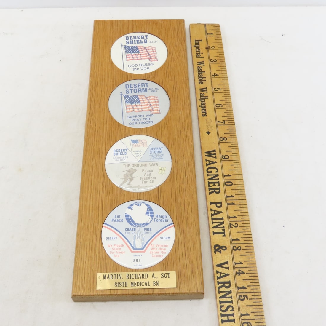 Richard Martin Framed Military Certificates & More - 16