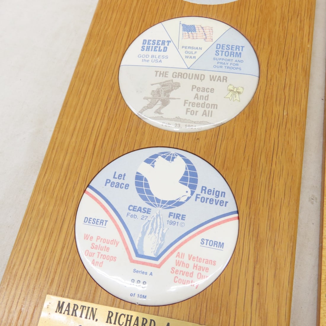 Richard Martin Framed Military Certificates & More - 17