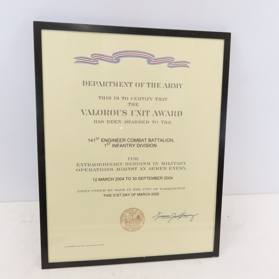 Richard Martin Framed Military Certificates & More - 7