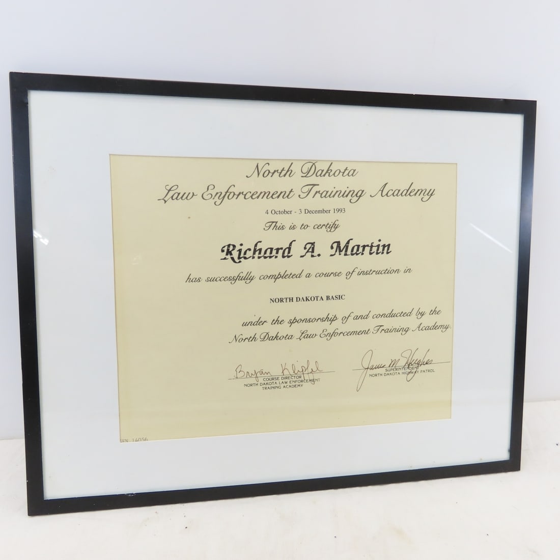 Richard Martin Framed Military Certificates & More - 8